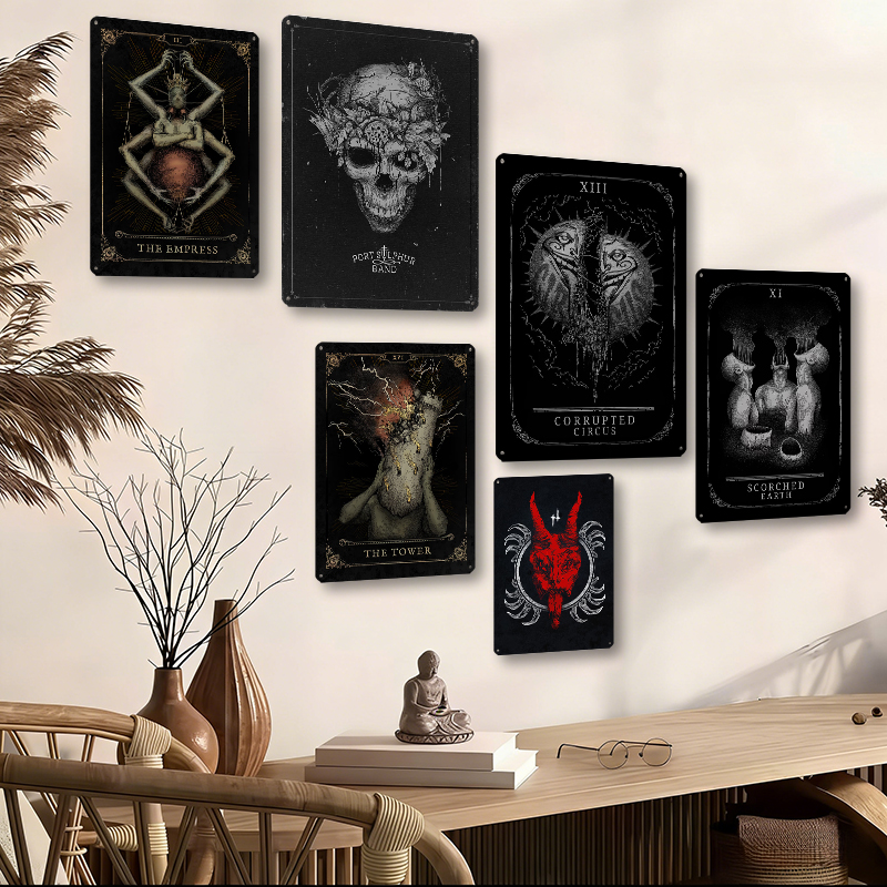 Retro Poster Gaming - Showdown 1896 Game Metal Posters Customizable
