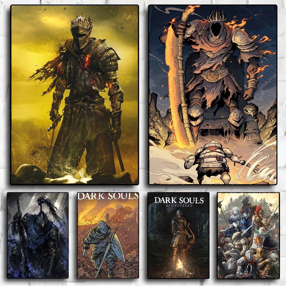 GAME Dark Souls Vintage Poster - Retro Poster Gaming recension och pris