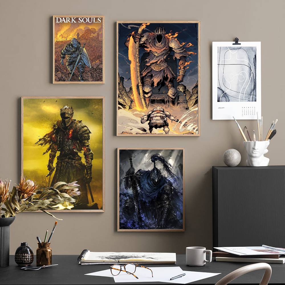 GAME Dark Souls Vintage Poster - Retro Poster Gaming recension och pris