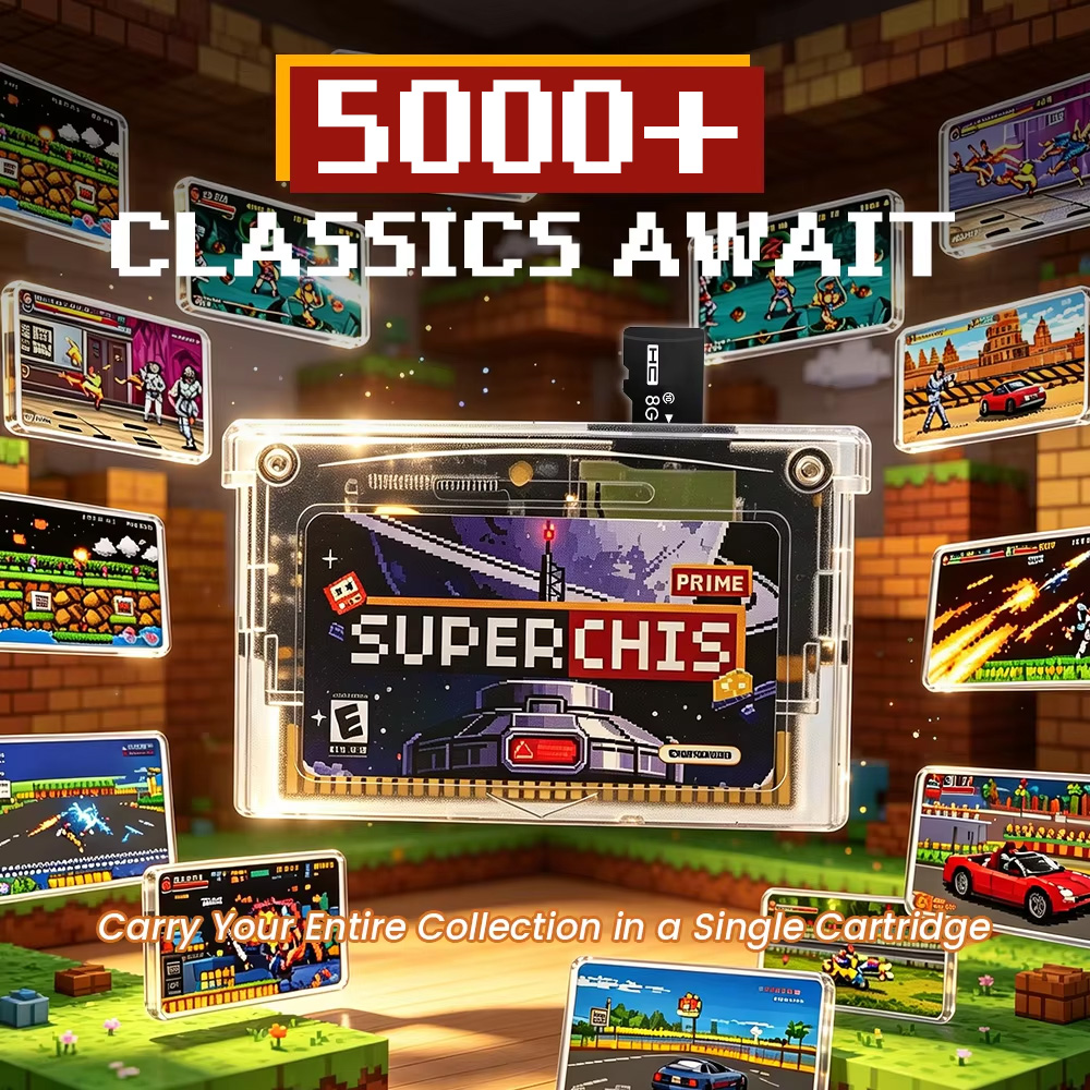 Retro Superchis Flash Game Car - Retro Gaming Station recension och pris