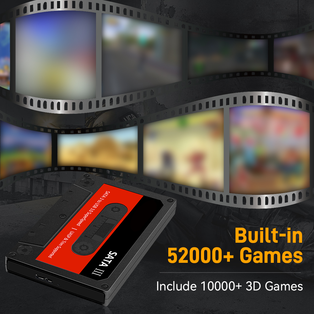 Batocera 500G/2T Emulator Game - Retro Gaming N64 recension och pris