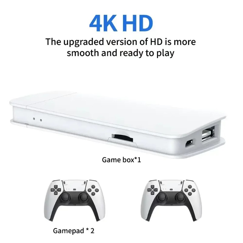 Retro Video Game Console 4K TV - Retro Gaming Game Stick recension och pris