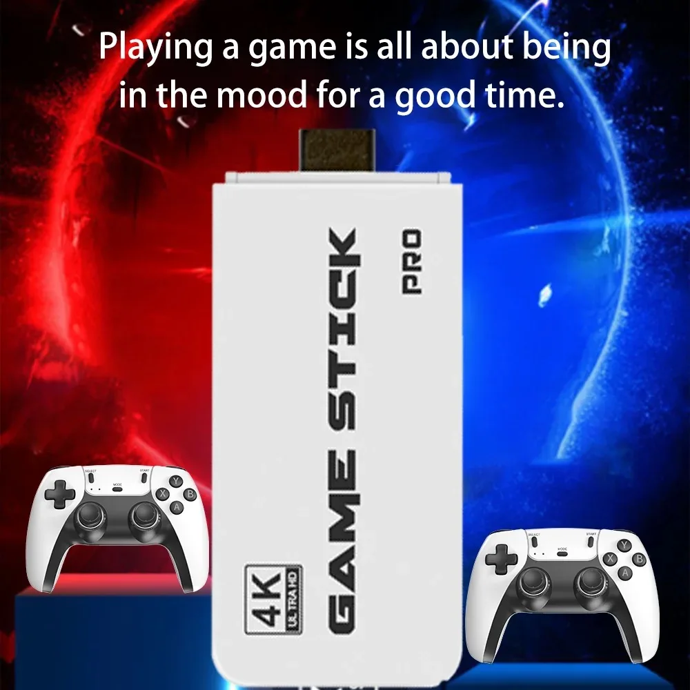 Retro Video Game Console 4K TV - Retro Gaming Game Stick recension och pris