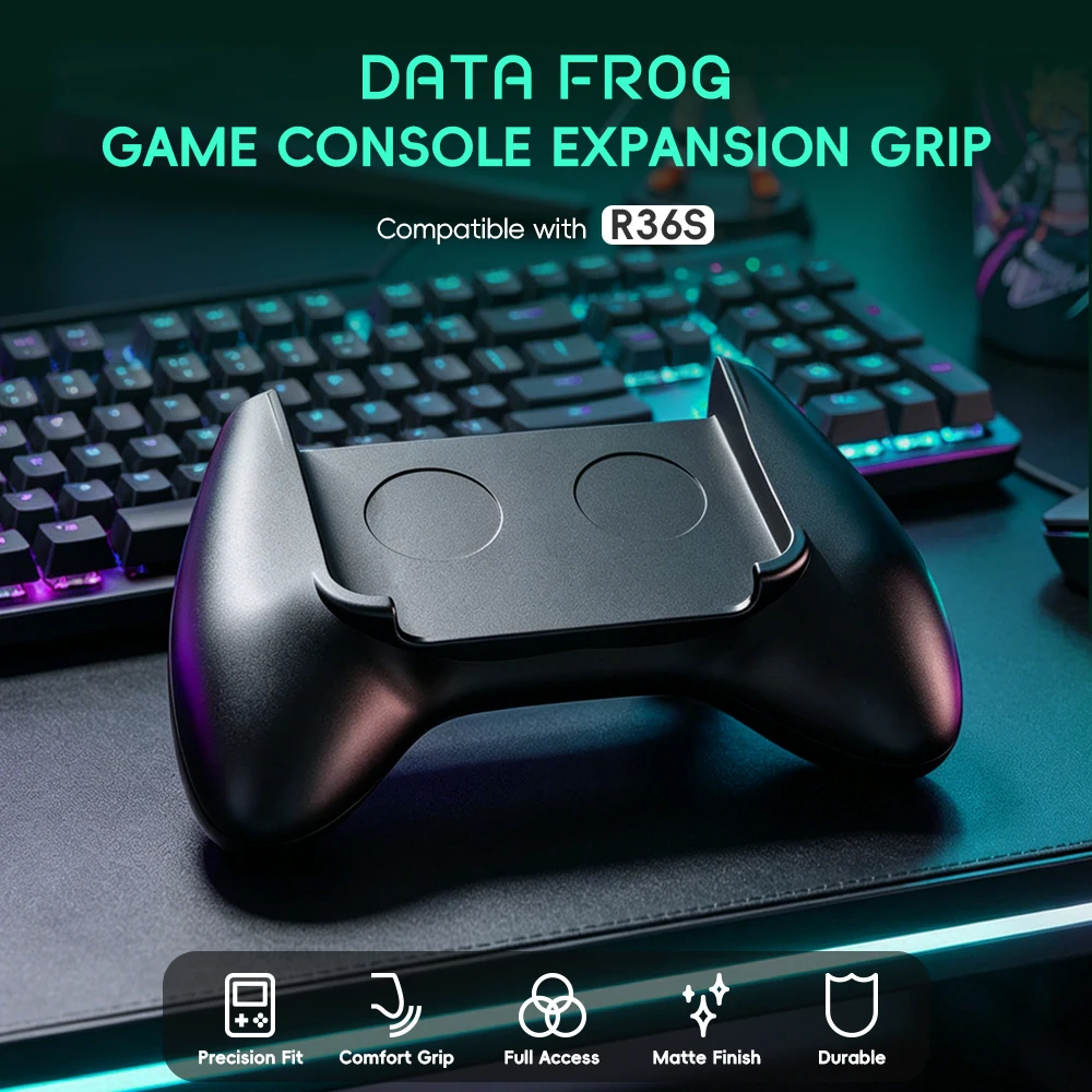 Data Frog R36S Game Grip Ergon - Retro Gaming Console recension och pris
