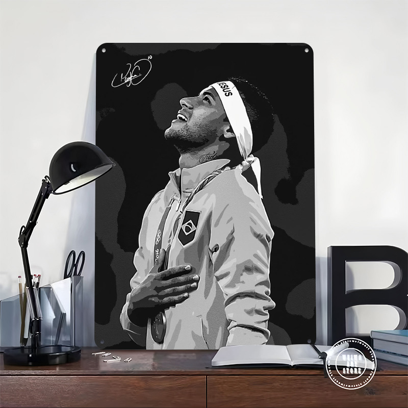 Neymar Jr. Portrait Poster Cus - Retro Poster Gaming recension och pris