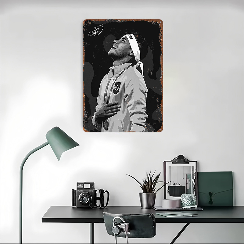 Neymar Jr. Portrait Poster Cus - Retro Poster Gaming recension och pris