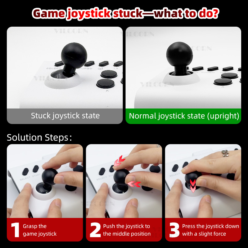 VILCORN Y01 Wireless Arcade Fi - Retro Gaming Game Stick recension och pris