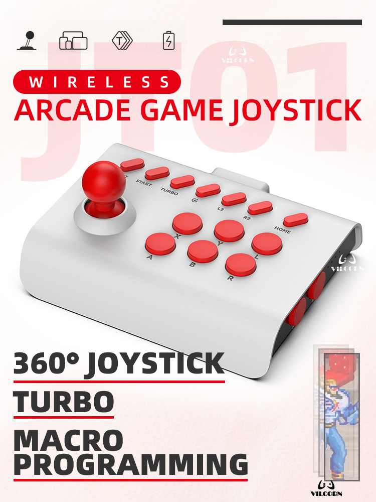 VILCORN Y01 Wireless Arcade Fi - Retro Gaming Game Stick recension och pris