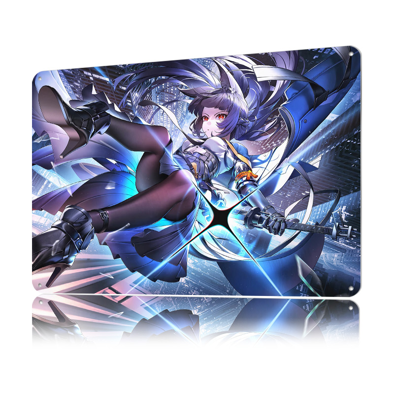 Hoshimi Miyabi Zenless Zone Ze - Retro Poster Gaming recension och pris