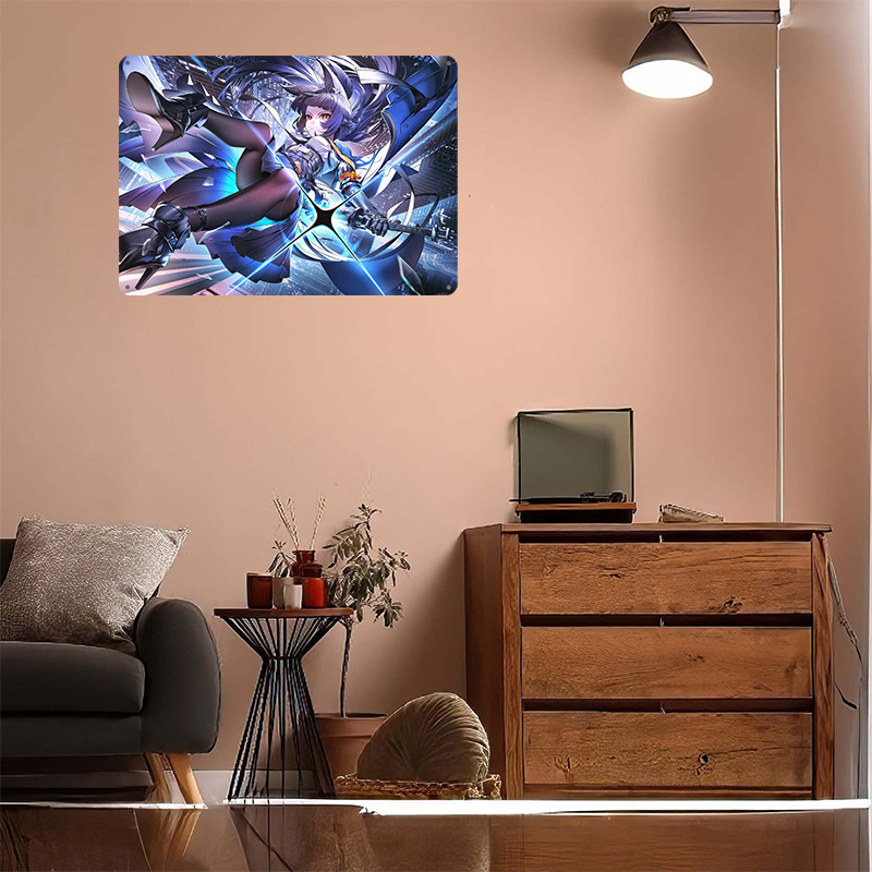 Hoshimi Miyabi Zenless Zone Ze - Retro Poster Gaming recension och pris