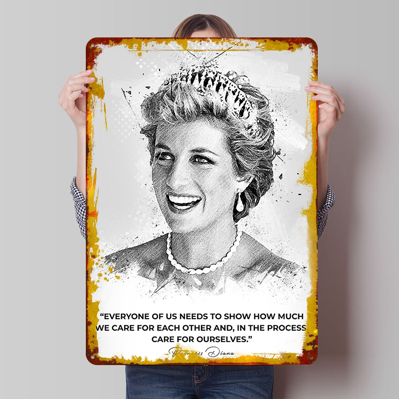 Princess Diana Spencer Poster  - Retro Poster Gaming recension och pris