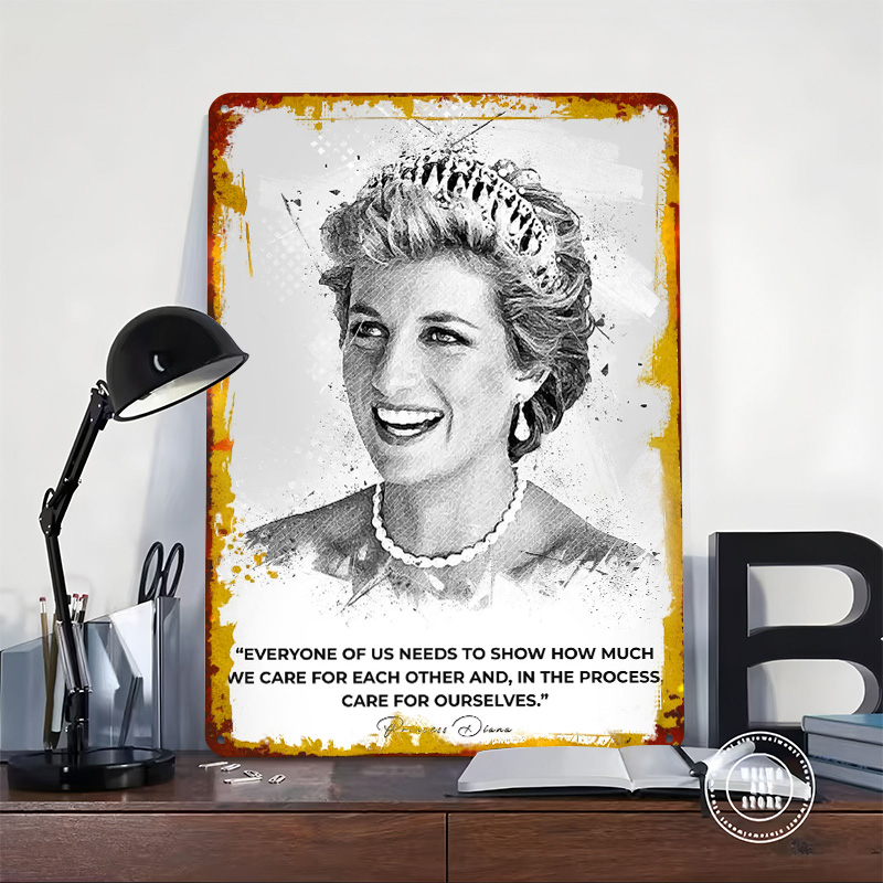 Princess Diana Spencer Poster  - Retro Poster Gaming recension och pris