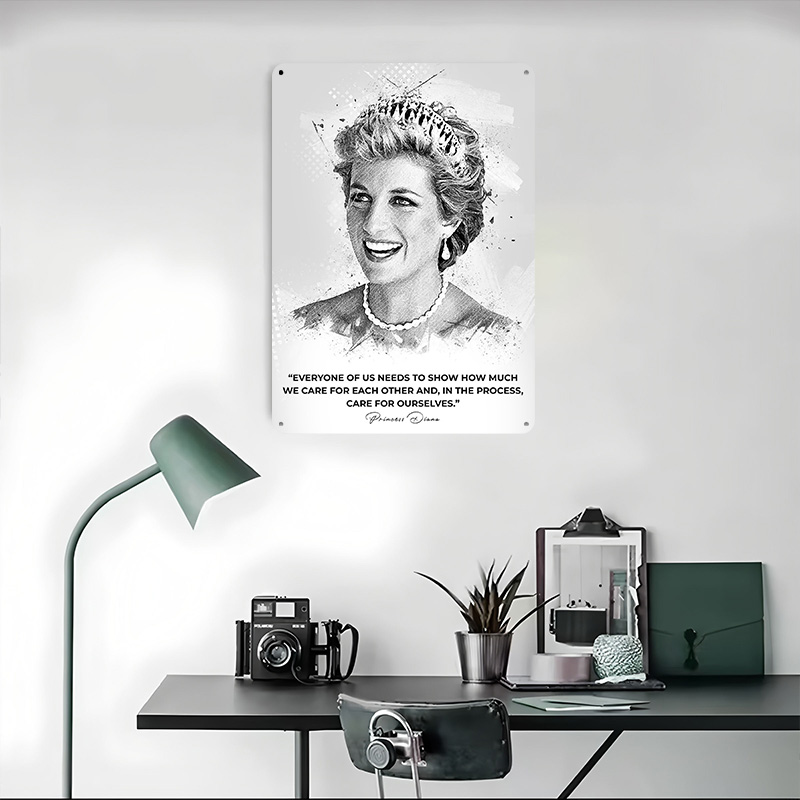 Princess Diana Spencer Poster  - Retro Poster Gaming recension och pris