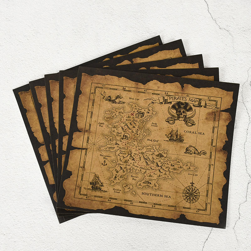 Pirate Adventure Treasure Hunt - Retro Poster Gaming recension och pris