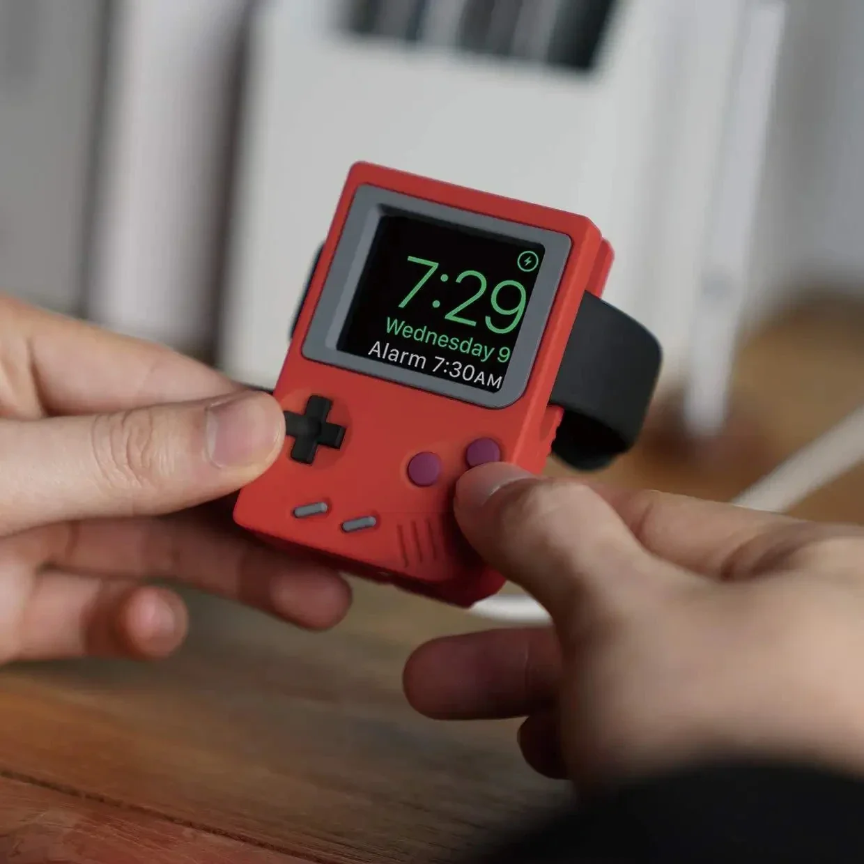Silicone Holder for IWatch Cha - Retro Gaming Station recension och pris