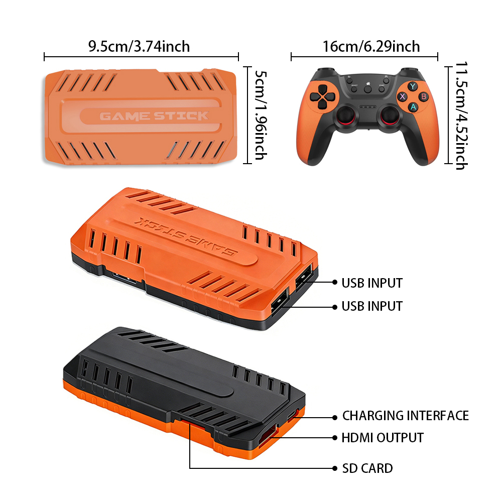 New X10 Pro Retro Gaming Conso - Retro Gaming Game Stick recension och pris