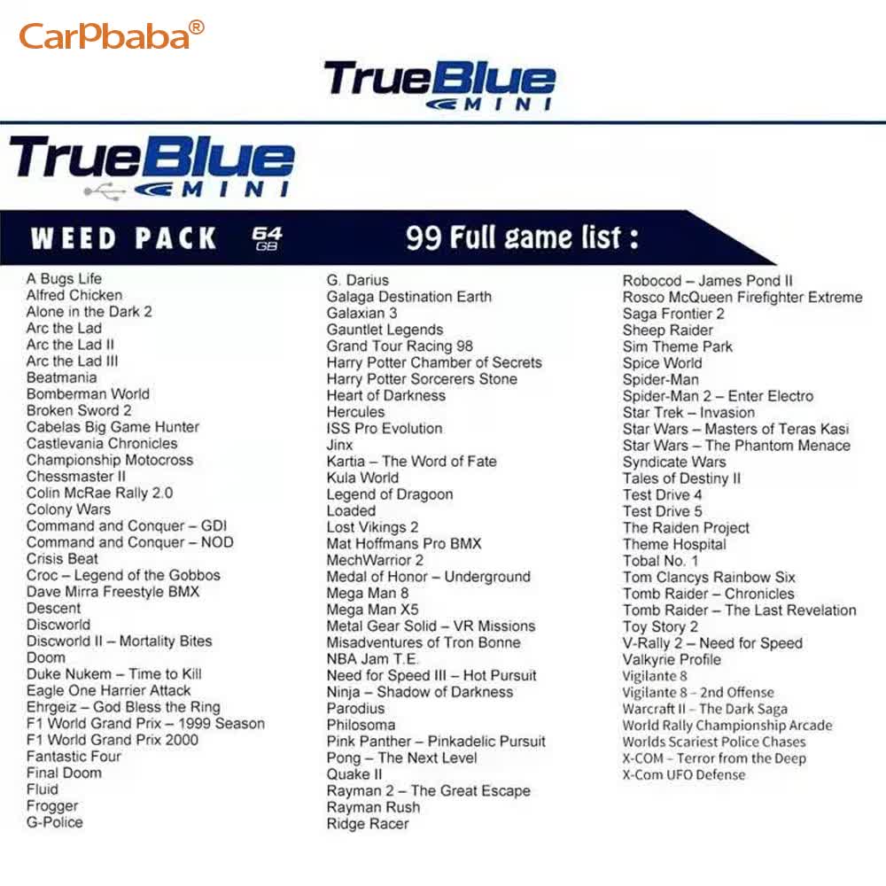 W3 For True Blue Mini CRACK PA - Retro Gaming Game Stick recension och pris