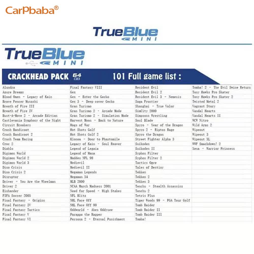 W3 For True Blue Mini CRACK PA - Retro Gaming Game Stick recension och pris