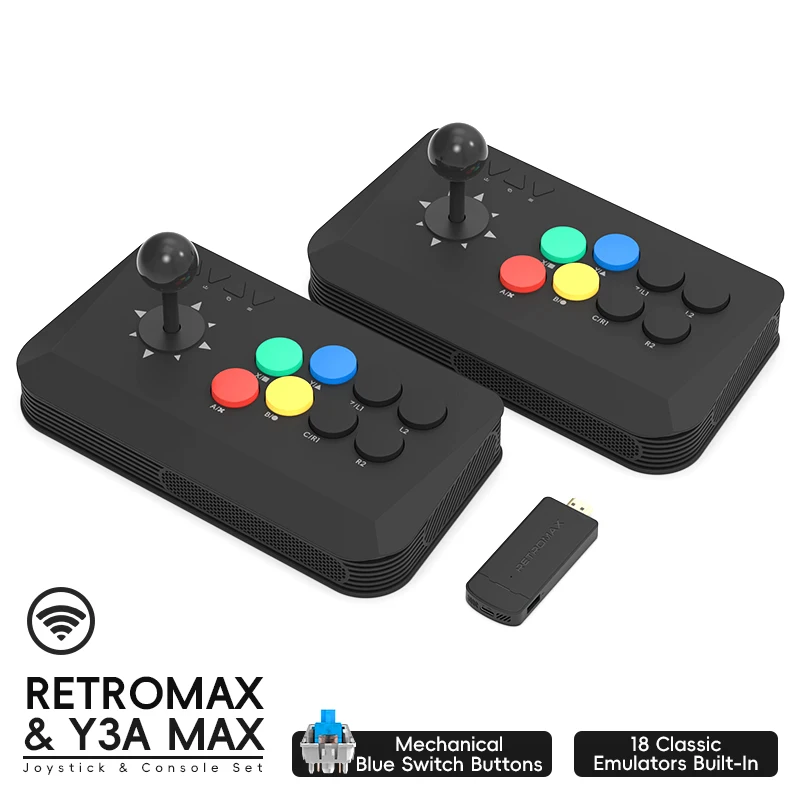 Wireless Y3A Max Arcade Stick  - Retro Gaming Game Stick recension och pris