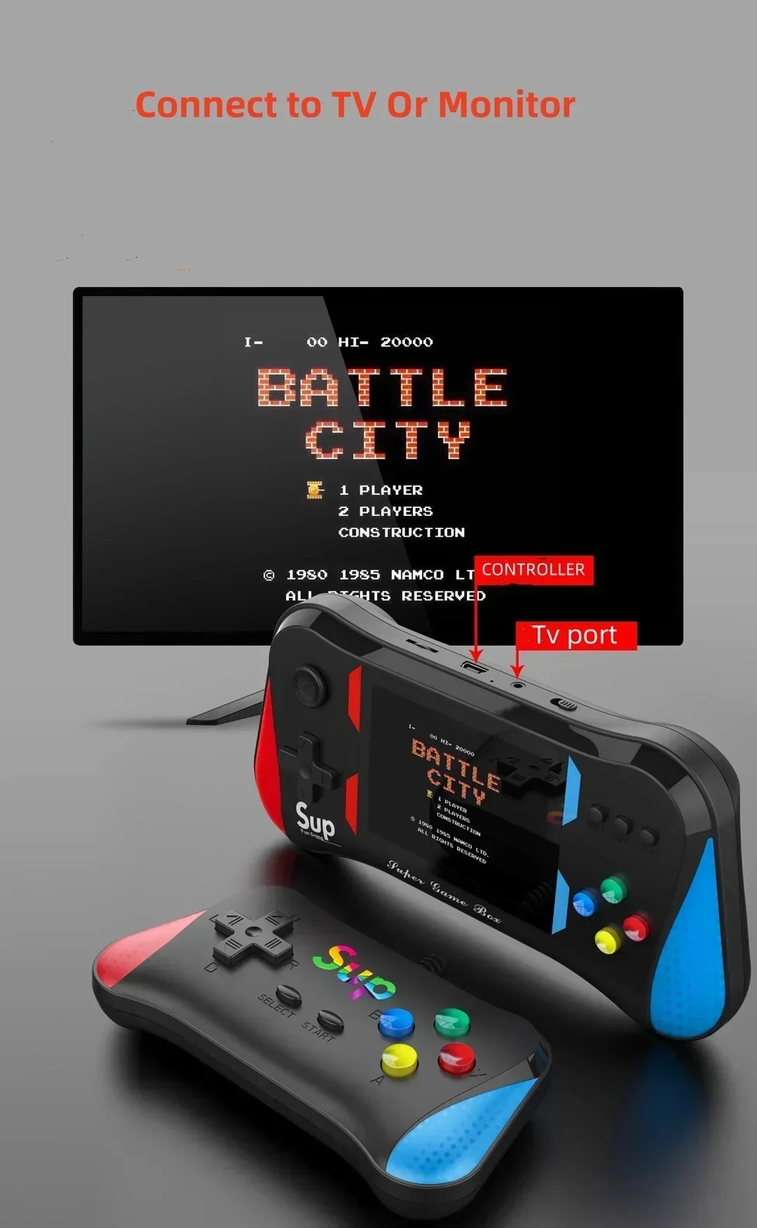 Children's Game Console Palm R - Retro Gaming Station recension och pris