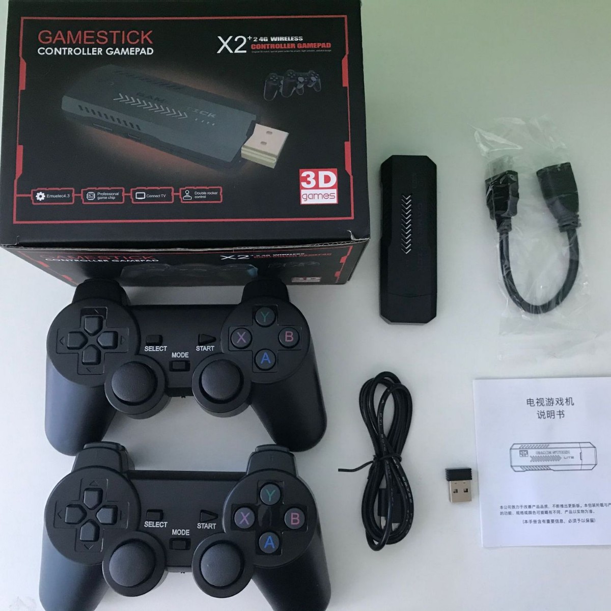 X2 Retro Video Game Console 2. - Retro Gaming Game Stick recension och pris