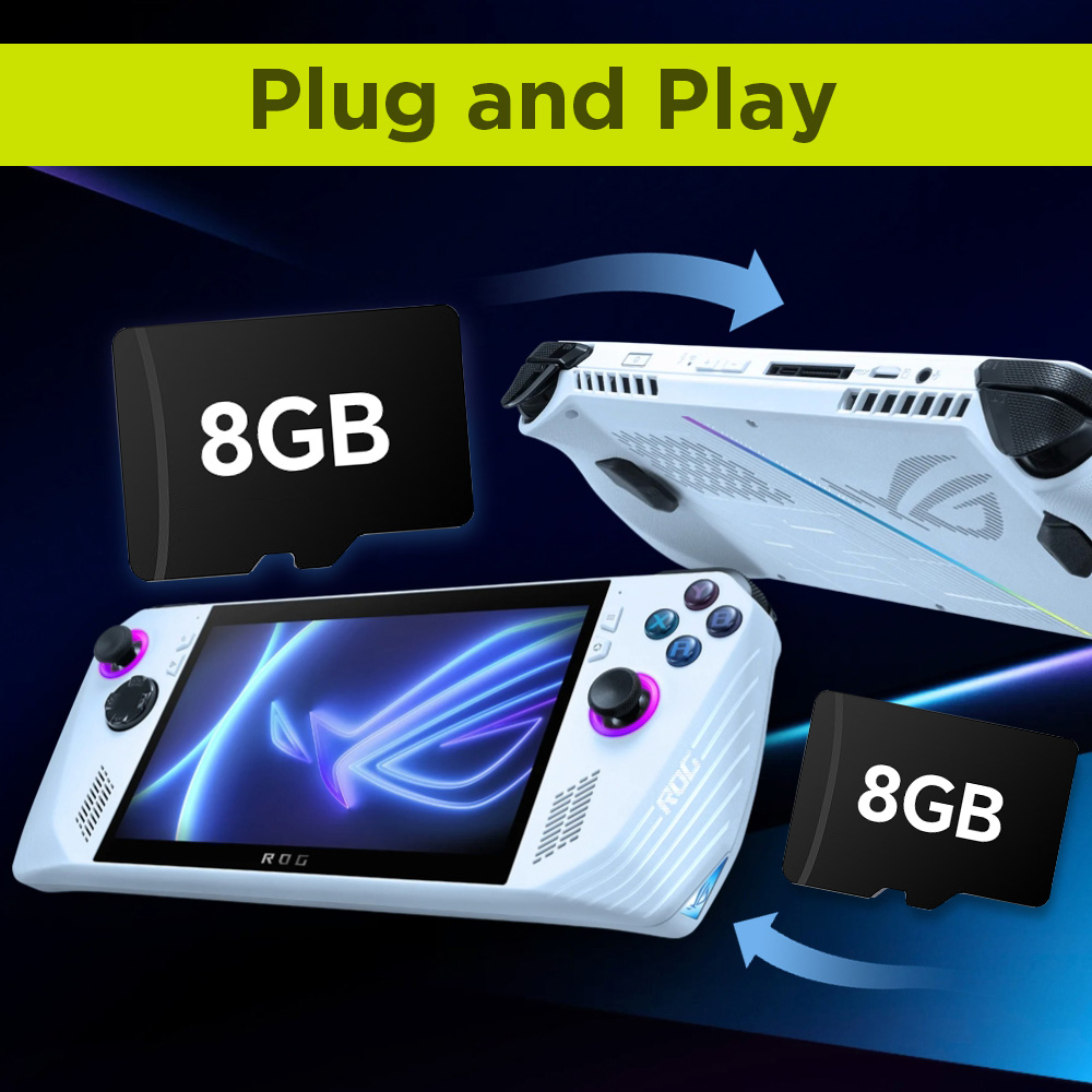 8GB Game TF Card with 3170 Ret - Retro Gaming Emulator Console recension och pris