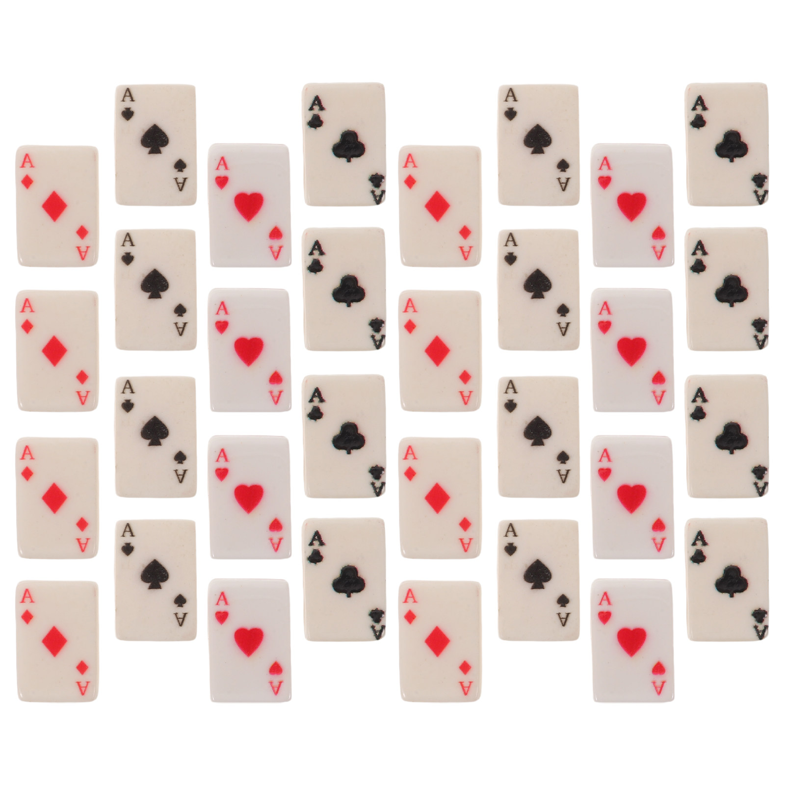 Tiny Poker Playing Cards Decor - Retro Gaming Festival recension och pris