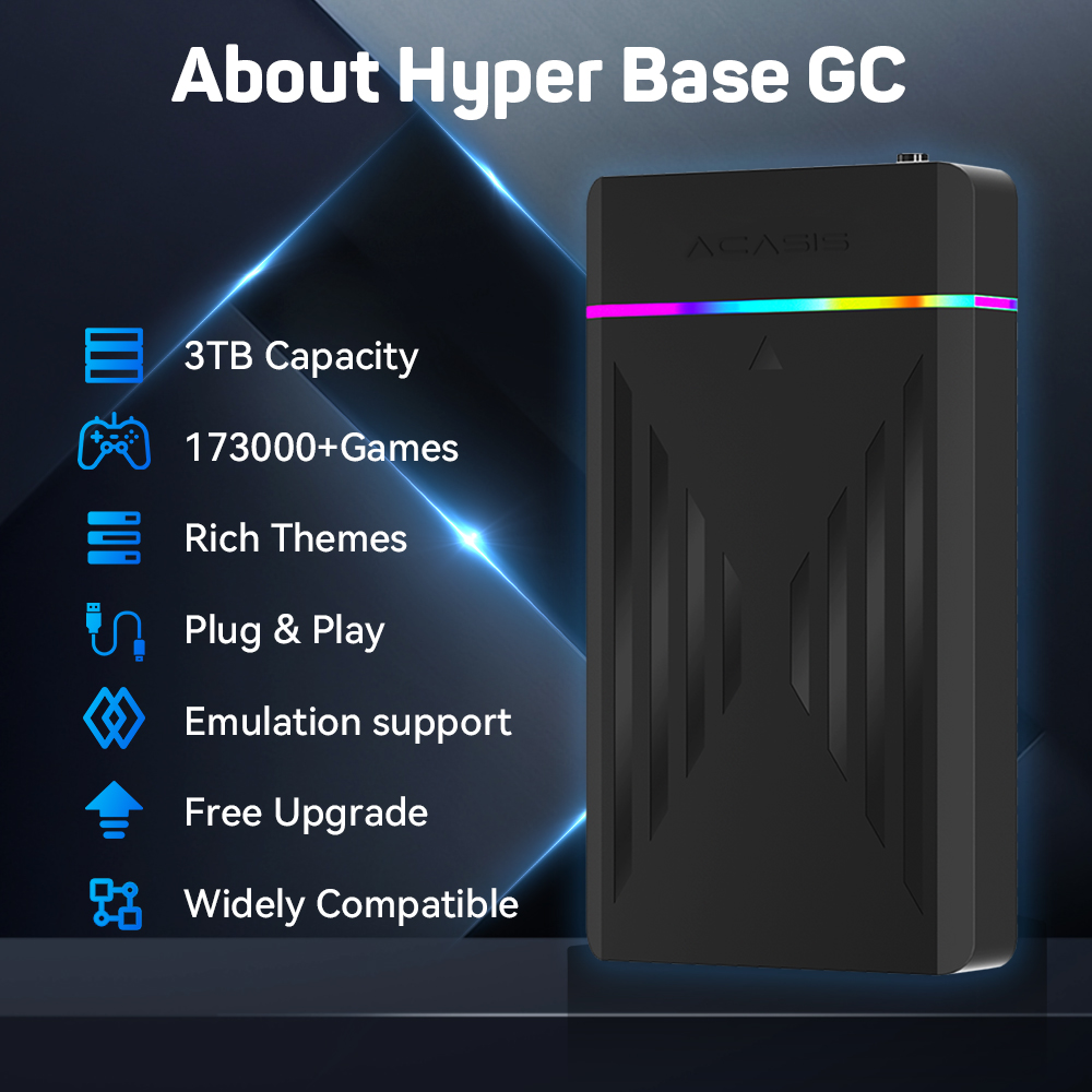 3TB Portable Gaming HDD Launch - Retro Gaming Emulator Console recension och pris