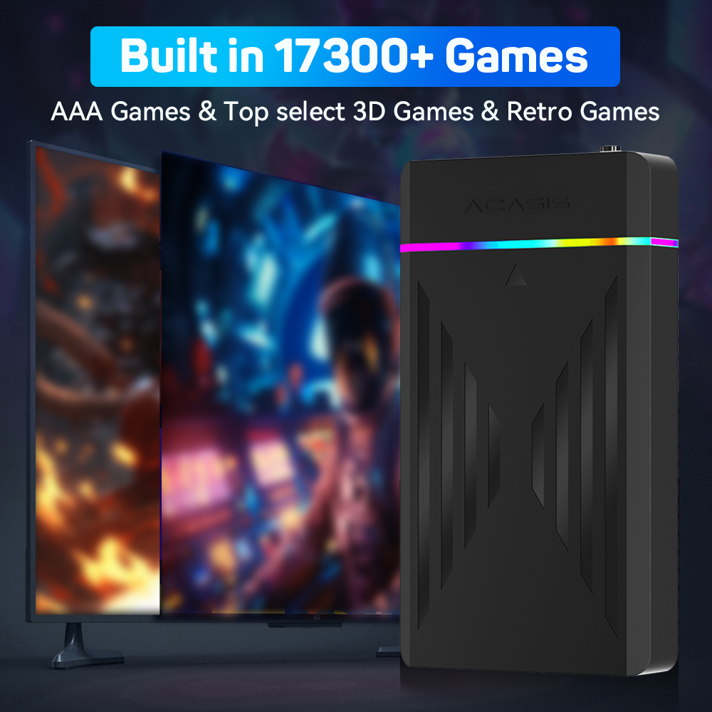 3TB Portable Gaming HDD Launch - Retro Gaming Emulator Console recension och pris